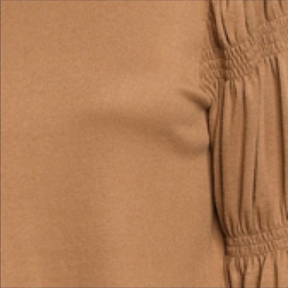 FINAL MARK-DOWN MOCHA FALL BLOUSE TOP - Picture 3 of 3